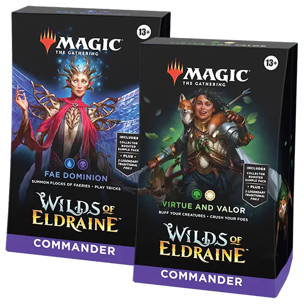 Wilds of Eldraine Commander Decks (Set of 2) - Collect Roll