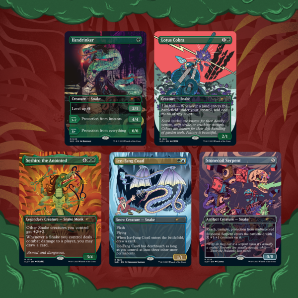 Secret Lair Drop - Ssssssnakessssss - Collect Roll