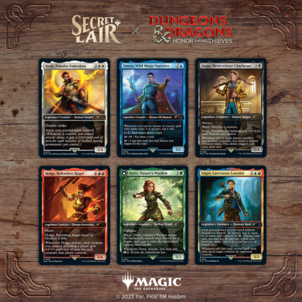 Secret Lair Drop: Dungeons & Dragons - Honor Among Thieves - Collect Roll