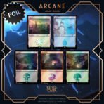 Secret Lair Drop - Arcane: Lands [Foil Edition] - Collect Roll