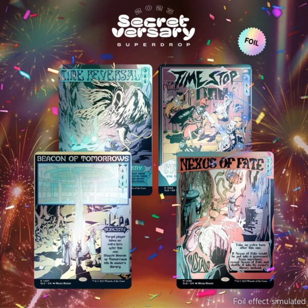 Secret Lair Drop - Tales Of The Time Stoppers [Foil Edition] - Collect Roll